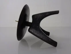 Online Pamono German Brutalist Iron Candleholder, 1960s