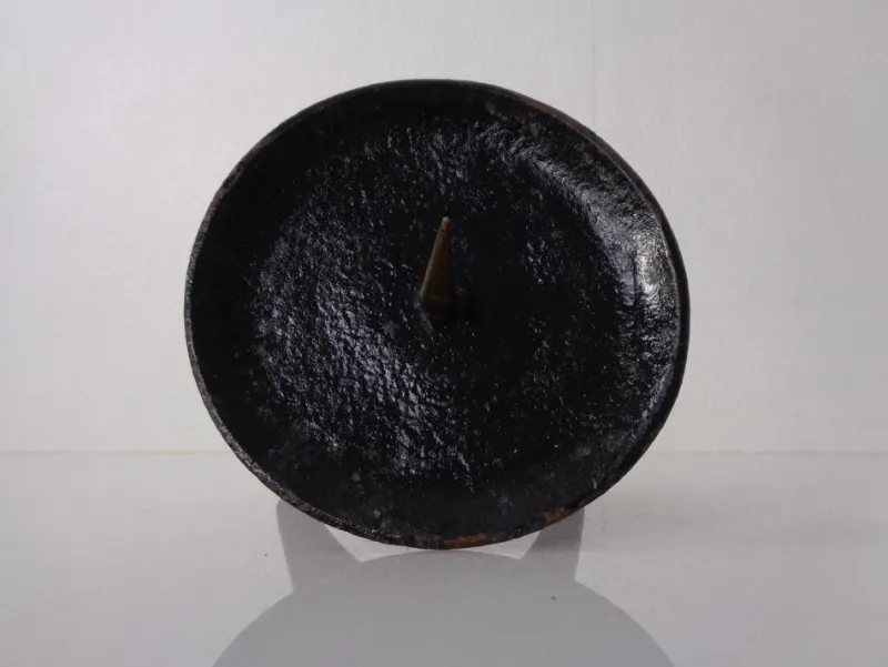 Online Pamono German Brutalist Iron Candleholder, 1960s