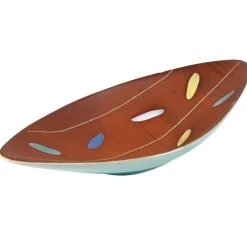 Pamono German Ceramic Dish by Bodo Mans for Bay Keramik, 1960s> Trays