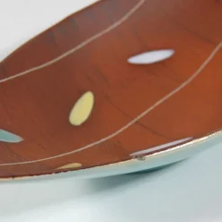 Pamono German Ceramic Dish by Bodo Mans for Bay Keramik, 1960s><noscript><img width=