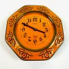 New Pamono German Ceramic Kitchen Wall Clock from Elomatic, Europa, 1960s