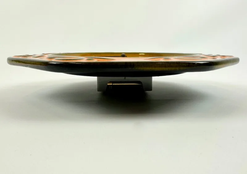 New Pamono German Ceramic Kitchen Wall Clock from Elomatic, Europa, 1960s