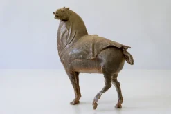 Discount Pamono German Glazed Pottery Horse Sculpture by Harro Frey, 1970s