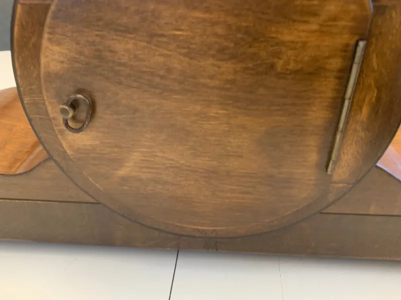Clearance Pamono German Juba B 14 Mantel Clock, 1920s-1940s