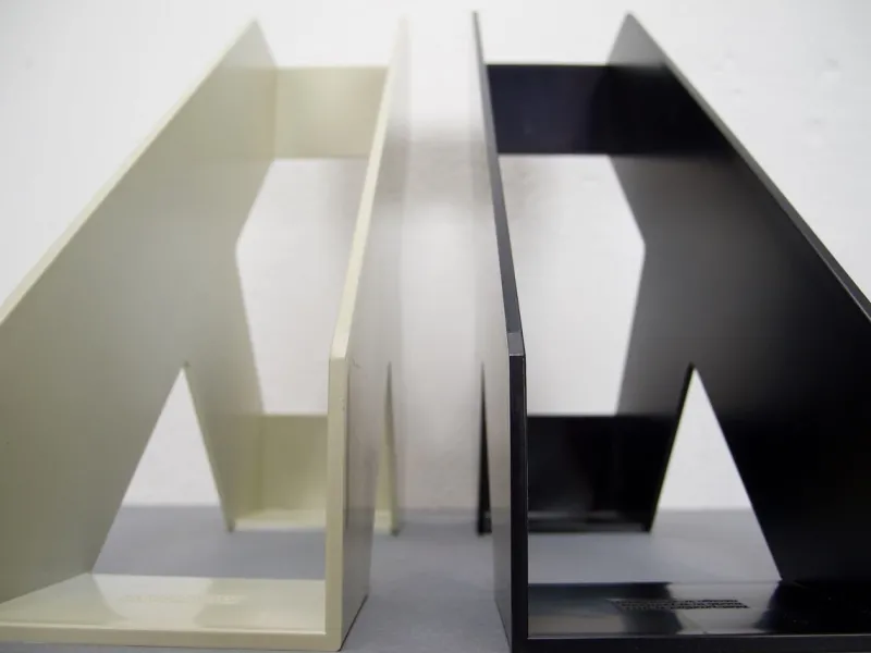 Pamono German Magazine Racks by Walter Zeischegg for Helit, 1970s, Set of 2> Magazine Racks