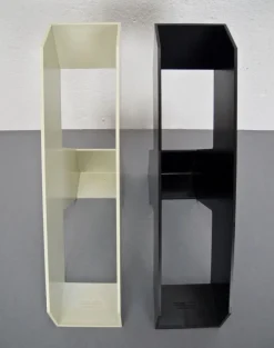 Pamono German Magazine Racks by Walter Zeischegg for Helit, 1970s, Set of 2><noscript><img width=