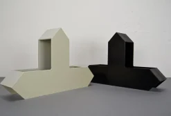 Pamono German Magazine Racks by Walter Zeischegg for Helit, 1970s, Set of 2><noscript><img width=