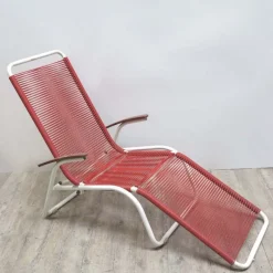 Online Pamono German Metal and Plastic Garden Chair from Henkel Ideal, 1970s