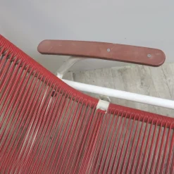 Online Pamono German Metal and Plastic Garden Chair from Henkel Ideal, 1970s