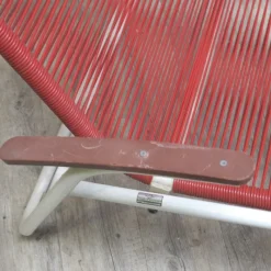 Online Pamono German Metal and Plastic Garden Chair from Henkel Ideal, 1970s