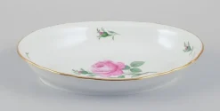 Clearance Pamono German Oval Pink Rose Bowls in Porcelain from Meissen, 1920s, Set of 2
