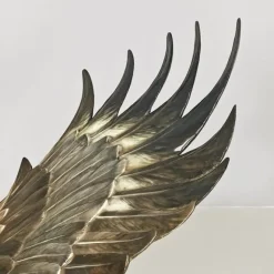 Sale Pamono German Polychrome Porcelain Eagle Sculpture by Fritz Heidenreich, 1930s