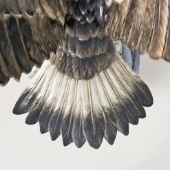 Sale Pamono German Polychrome Porcelain Eagle Sculpture by Fritz Heidenreich, 1930s