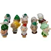 Pamono German Porcelain and Cork Bottle Stoppers, 1930s, Set of 13> Bottles, Carafes & Jugs
