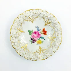 Hot Pamono German Porcelain Plate from Meissen, 1924