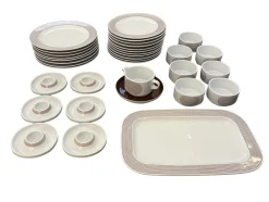 Best Pamono German Porcelain Studio Line Joy One Service from Rosenthal, 1970s, Set of 35