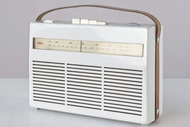Pamono German Portable Transistor 1 Radio by Dieter Rams for Braun, 1957> Electronics