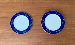 Clearance Pamono German Postmodern Flying Objects Series Plates by David Palterer and Sieger Design for Arzberg, 1990s, Set of 8