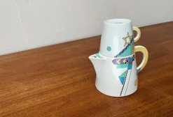 Pamono German Postmodern VIP Collection Teapot or Coffeepot with Cup by Seltmann Weiden, Set of 2> Coffee & Tea Service