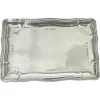 Pamono German Silver Salver with Text> Trays