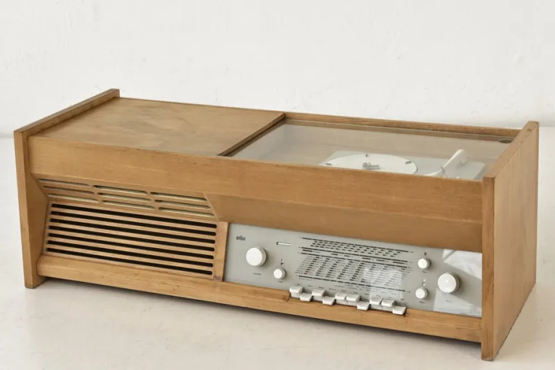 Pamono German Stereo Radio Phono Combination by Hans Gugelot for Braun, 1958> Electronics