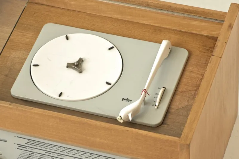 Pamono German Stereo Radio Phono Combination by Hans Gugelot for Braun, 1958> Electronics