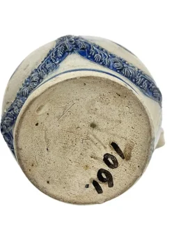 Online Pamono German Westerwald Salt Glazed Stoneware Jug, 17th Century