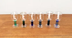 Best Pamono German Wine Glasses by Regina Kaufmann for Glashagen Hütte, Set of 6