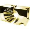 Pamono Get Lost! C4 & C5 Side Tables in Golden Steel by Barberini & Gunnell, Set of 2> Tables