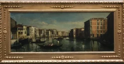 Clearance Pamono Giancarlo Gorini, Venice, Italian School, Oil on Canvas, Framed