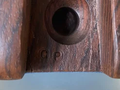 Clearance Pamono Gianni Pinna, Abstract Sculpture, 1960s, Rosewood