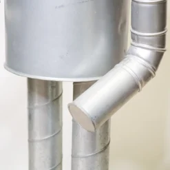 Pamono Giant Handmade Robot, 1980s, Metal><noscript><img width=