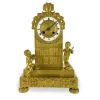 Sale Pamono Gilded Bronze Table Clock, Early 1800s