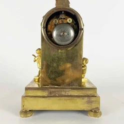 Sale Pamono Gilded Bronze Table Clock, Early 1800s