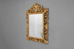 Pamono Gilded Cushion Mirror, 1860s> Mirrors