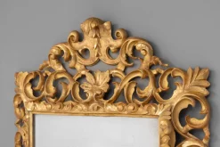 Pamono Gilded Cushion Mirror, 1860s><noscript><img width=
