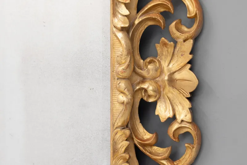 Pamono Gilded Cushion Mirror, 1860s> Mirrors