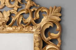 Pamono Gilded Cushion Mirror, 1860s><noscript><img width=