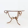 Pamono Gilded Iron Coffee Table by René Drouet, 1940s> Coffee & Side Tables