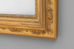Pamono Gilded Overmantel Mirror, 1860s><noscript><img width=