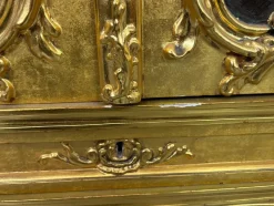 Pamono Gilded Rococo Sideboard, 1900s><noscript><img width=