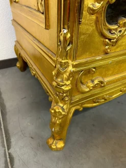 Pamono Gilded Rococo Sideboard, 1900s><noscript><img width=