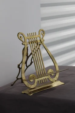 Pamono Gilt Book Stand Holder> Magazine Racks