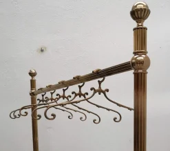 Pamono Gilt Brass Clothing Rail by Milo Baughman, Italy, 1970s><noscript><img width=
