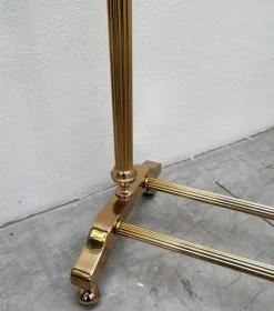 Pamono Gilt Brass Clothing Rail by Milo Baughman, Italy, 1970s><noscript><img width=
