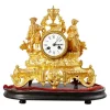 Pamono Gilt Mantel Clock> Clocks