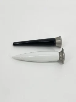 Pamono Ginger & Fred Salt and Pepper Shakers by Michele De Lucchi for Rosenthal, Germany, 1990s, Set of 2><noscript><img width=