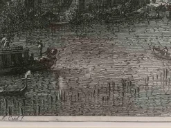 Pamono Giovanni Antonio Canal (Canaletto), Al Dolo, Etching, 1735/44><noscript><img width=
