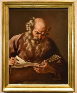Pamono Giovanni Battista Beinaschi, Portrait of the Philosopher Heraclitus, 1670, Oil on Canvas> Old Masters|Classical