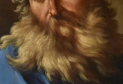 Pamono Giovanni Battista Beinaschi, Portrait of the Philosopher Democritus Beinaschi, 17th Century, Oil on Canvas, Framed><noscript><img width=